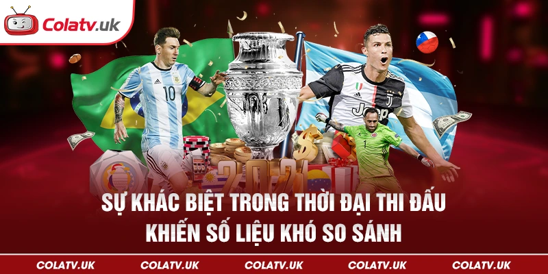 Sự khác biệt trong thời đại thi đấu